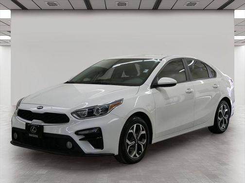 Clear White 2020 Kia Forte LXS