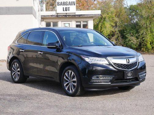 Crystal Black Pearl 2014 Acura MDX 3.5L Technology Package