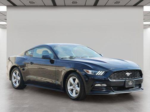 Shadow Black 2017 Ford Mustang V6