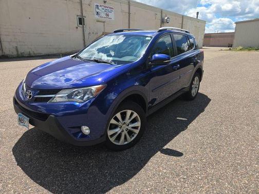 Blue Crush Metallic 2015 Toyota RAV4 Limited