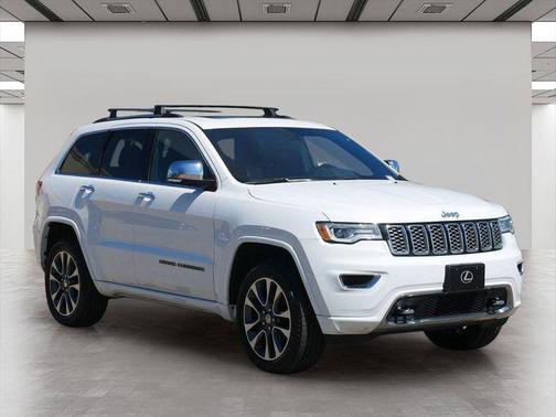 Bright White Clearcoat 2018 Jeep Grand Cherokee Overland