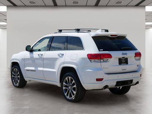 Bright White Clearcoat 2018 Jeep Grand Cherokee Overland