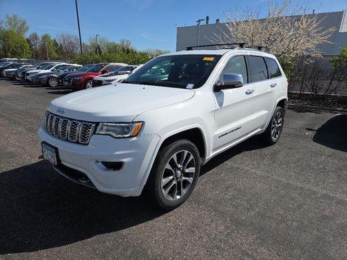 Bright White Clearcoat 2018 Jeep Grand Cherokee Overland