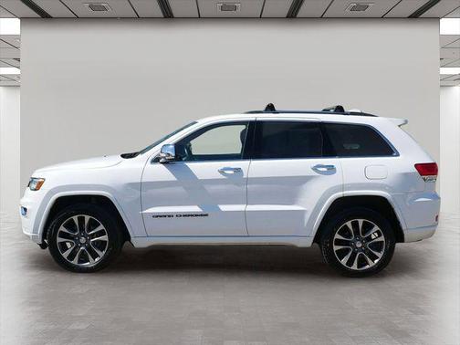 Bright White Clearcoat 2018 Jeep Grand Cherokee Overland