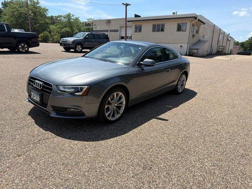 Monsoon Gray Metallic/Black Roof 2014 Audi A5 2.0T Premium Plus