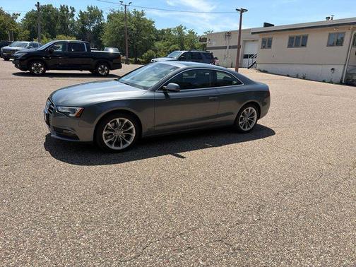 Monsoon Gray Metallic/Black Roof 2014 Audi A5 2.0T Premium Plus