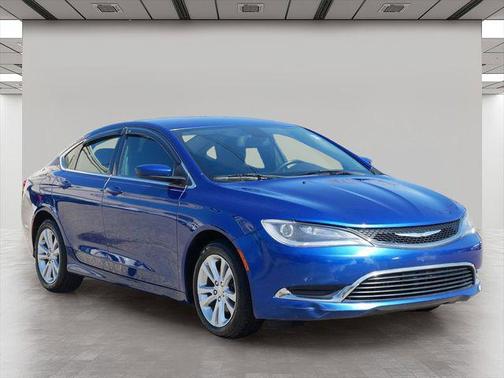 Vivid Blue Pearlcoat 2015 Chrysler 200 Limited