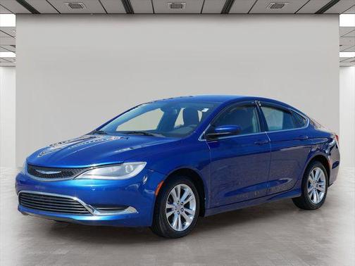 Vivid Blue Pearlcoat 2015 Chrysler 200 Limited