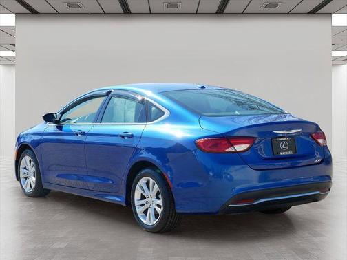 Vivid Blue Pearlcoat 2015 Chrysler 200 Limited