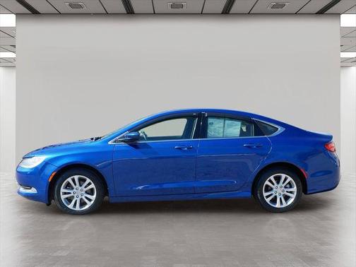 Vivid Blue Pearlcoat 2015 Chrysler 200 Limited
