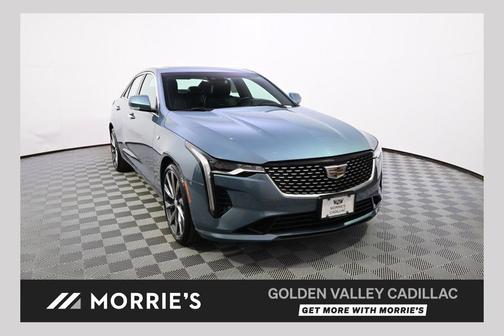 Steel Metallic 2023 Cadillac CT4 Premium Luxury