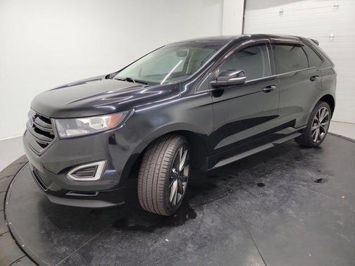 Shadow Black 2018 Ford Edge Sport