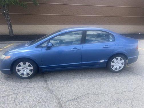 Atomic Blue Metallic 2008 Honda Civic LX