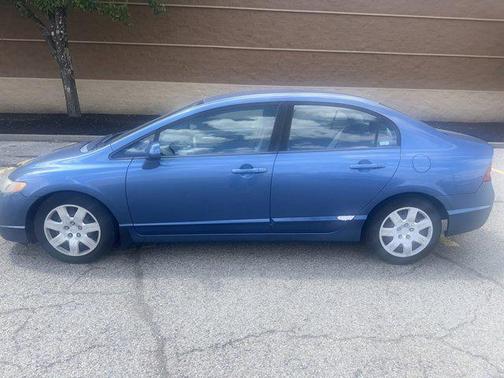 Atomic Blue Metallic 2008 Honda Civic LX