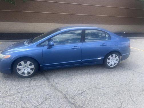 Atomic Blue Metallic 2008 Honda Civic LX