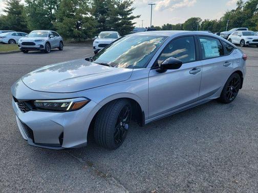 Solar Silver Metallic 2026 Honda Civic Sport