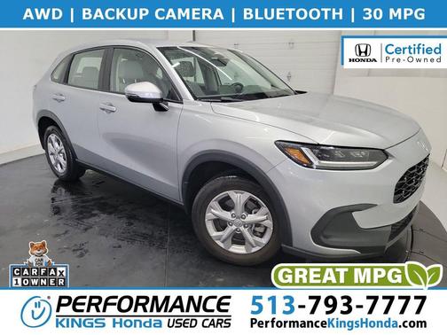 Silver Metallic 2023 Honda HR-V LX
