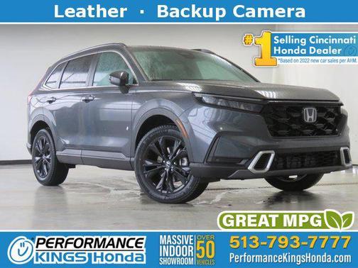 Gray 2024 Honda CR-V Hybrid Sport Touring AWD