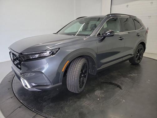 Gray 2024 Honda CR-V Hybrid Sport Touring AWD