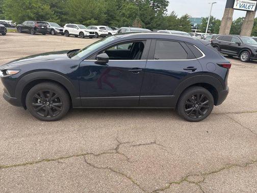 Deep Crystal Blue Mica 2025 Mazda CX-30 2.5 S Select Sport