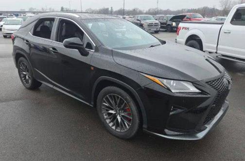 Black 2018 Lexus RX 350 F Sport