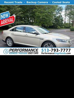 White Gold Metallic 2017 Ford Taurus Limited