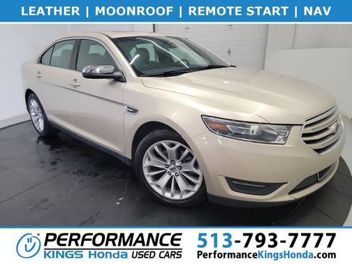 White Gold Metallic 2017 Ford Taurus Limited