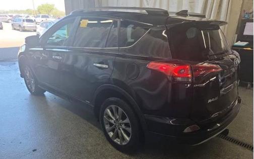 Black Sand Pearl 2017 Toyota RAV4 Hybrid Limited