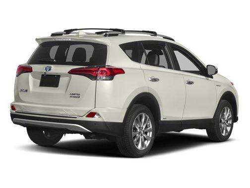 Black Sand Pearl 2017 Toyota RAV4 Hybrid Limited