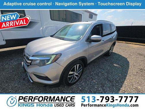 Lunar Silver Metallic 2016 Honda Pilot Elite