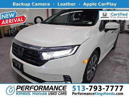 Platinum White Pearl 2023 Honda Odyssey Touring