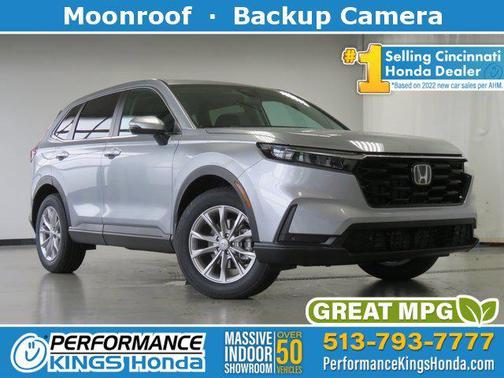 Lunar Silver Metallic 2023 Honda CR-V EX-L AWD