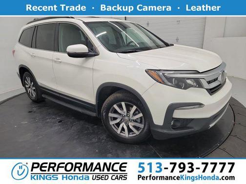 White Diamond Pearl 2019 Honda Pilot EX-L