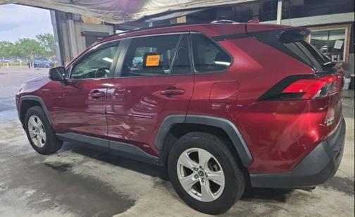 Ruby Flare Pearl 2019 Toyota RAV4 Hybrid XLE