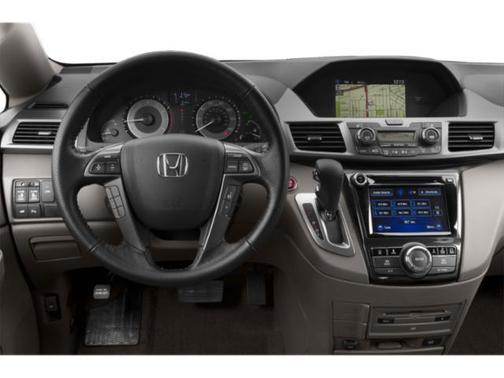 Crystal Black Pearl 2015 Honda Odyssey Touring Elite