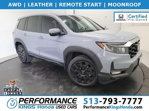 Sonic Gray Pearl 2023 Honda Passport AWD EX-L