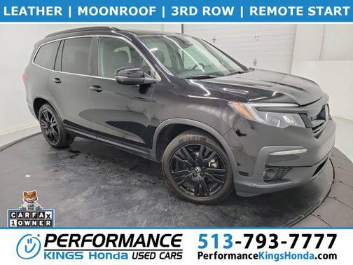 Crystal Black Pearl 2022 Honda Pilot 2WD Special Edition