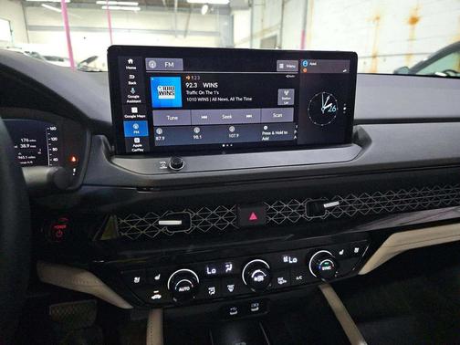 Platinum White Pearl 2023 Honda Accord Hybrid Touring