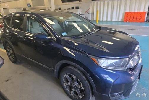 Obsidian Blue Pearl 2018 Honda CR-V EX