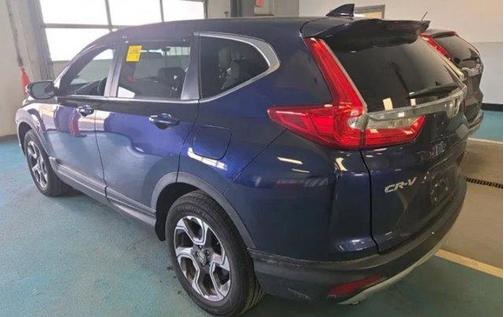Obsidian Blue Pearl 2018 Honda CR-V EX