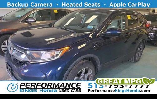 Obsidian Blue Pearl 2018 Honda CR-V EX