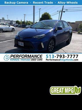 Blue Crush Metallic 2017 Toyota Corolla SE
