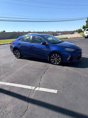 Blue Crush Metallic 2017 Toyota Corolla SE