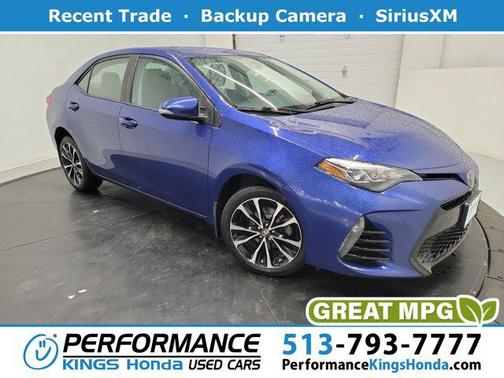 Blue Crush Metallic 2017 Toyota Corolla SE