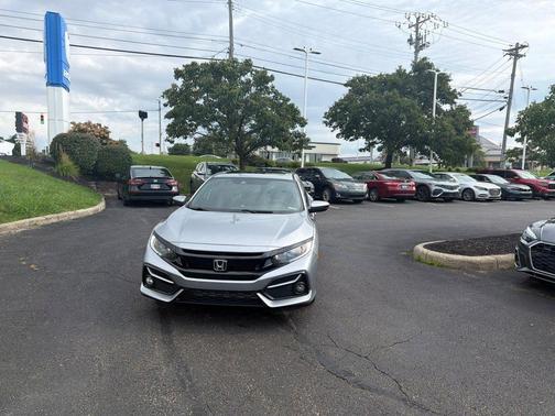 Lunar Silver Metallic 2021 Honda Civic EX