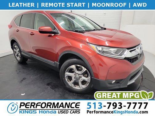 Red 2019 Honda CR-V EX-L