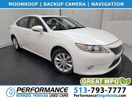 Starfire Pearl 2013 Lexus ES 300h Base