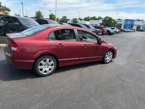 Tango Red Pearl 2010 Honda Civic LX