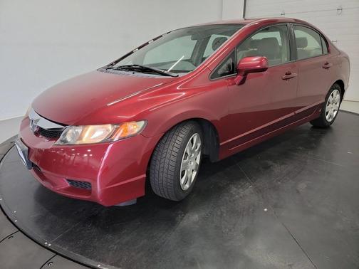 Tango Red Pearl 2010 Honda Civic LX