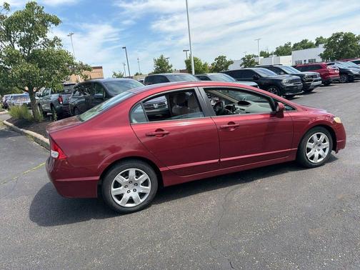 Tango Red Pearl 2010 Honda Civic LX